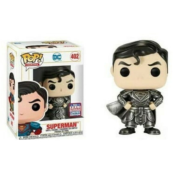 402 Superman (Black) Metallic - DC - 2021 Con Limited Edition Funko POP