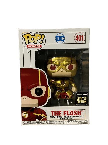 Funko POP! Heroes DC The Flash #401 [Reverse Metallic Imperial
