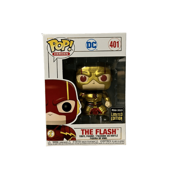 Funko POP! Heroes DC The Flash #401 [Reverse Metallic Imperial Palace] Limited Edition Chinese Exhibition Exclusive
