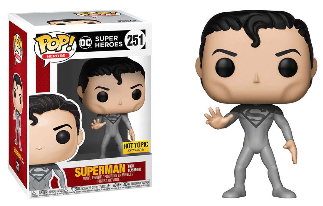 251 Superman (from Flashpoint) - DC Super Heroes Funko POP - Walmart.com