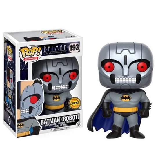 CHASE Batman (Robot) Batman Animated Series Funko Pop! Figure #193