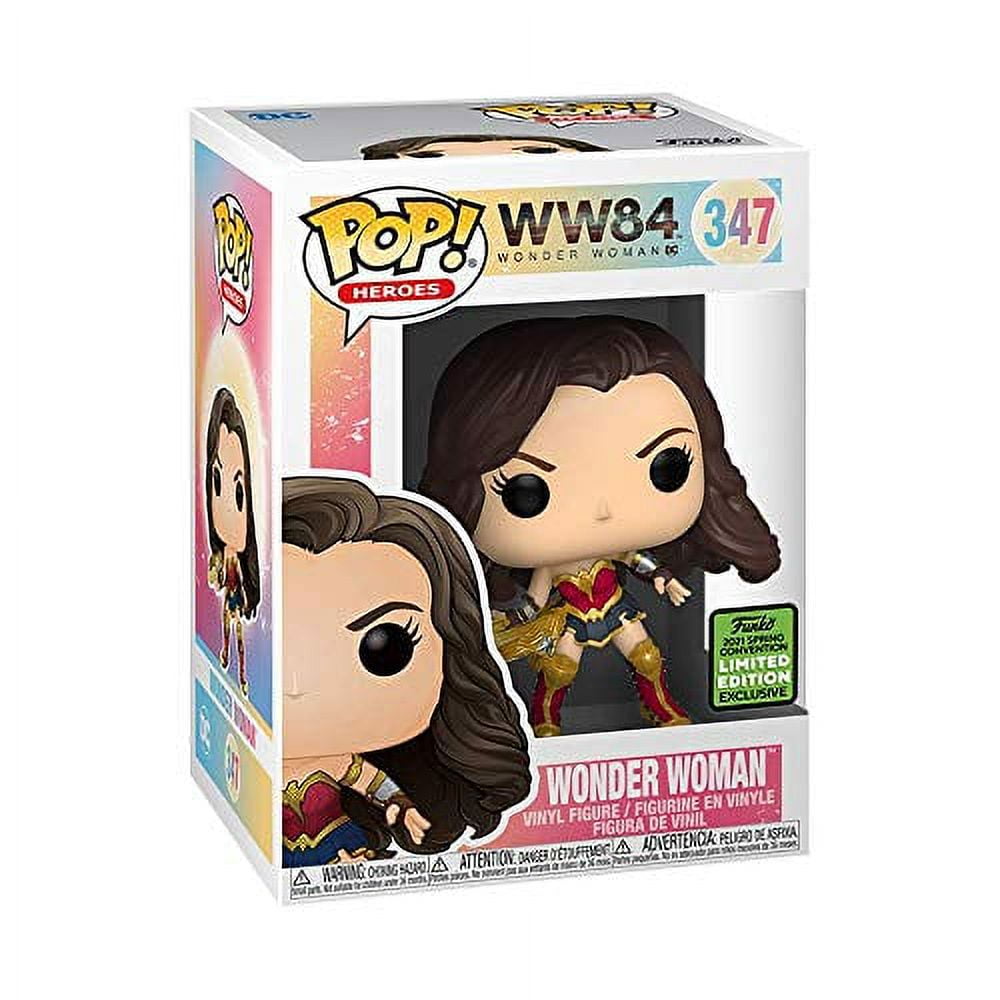 Funko POP Heroes: Wonder Woman 80th - Wonder Woman (Classic with Cape),  Multicolor, Standard, (55008)