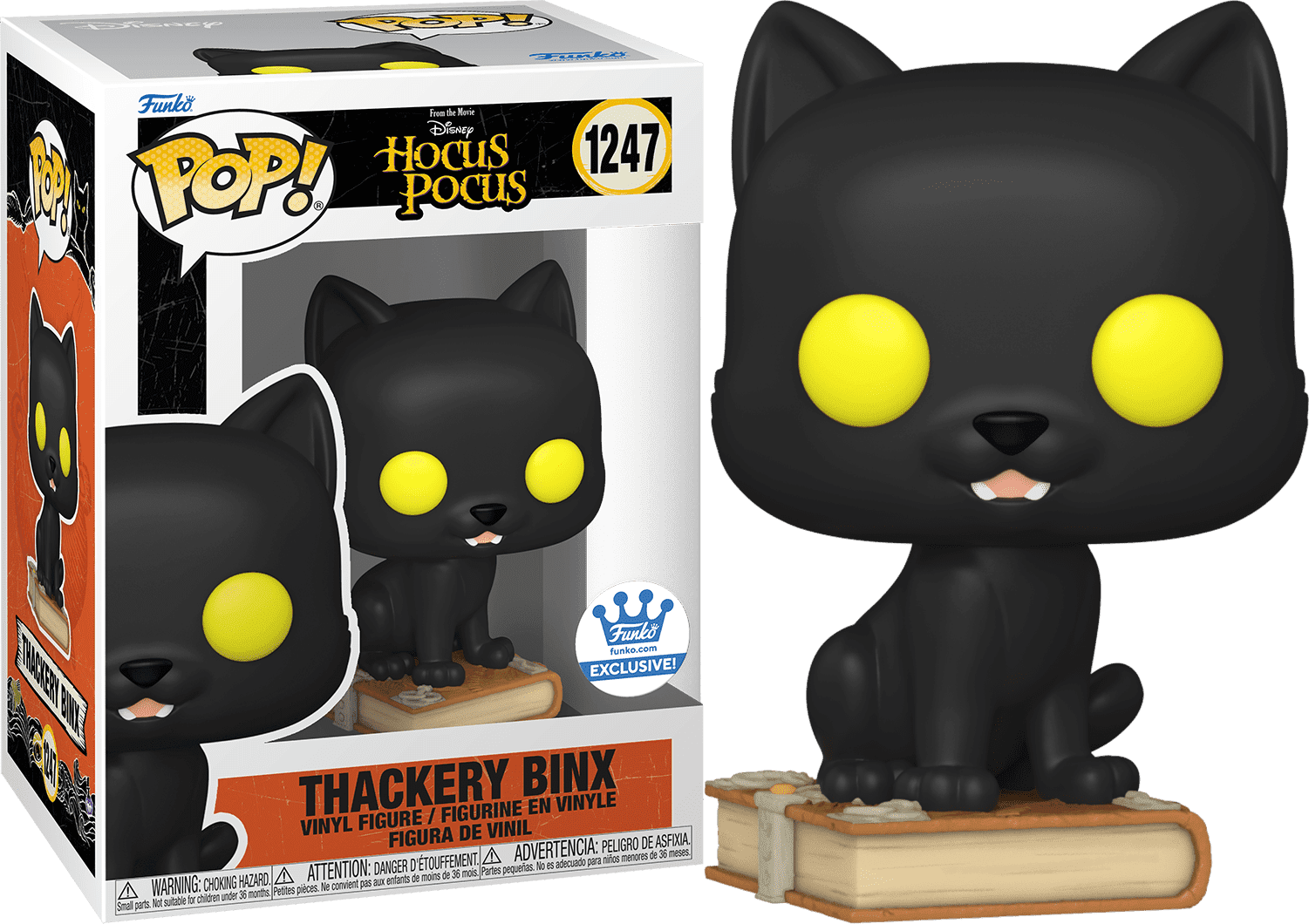 Funko POP Hocus Pocus Thackery Binx 1247 Vinyl Figure Funko POP Hocus Pocus Thackery Binx 1247 Vinyl Figure