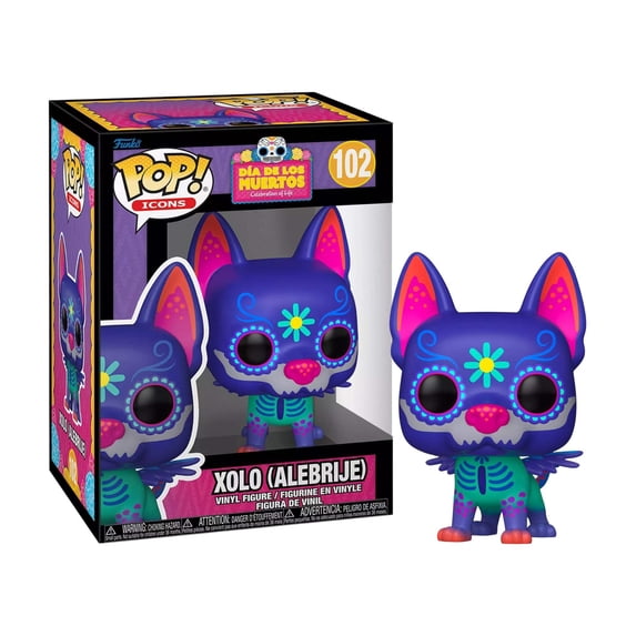 Collectible Funko POP! Icons: Dia De Los Muertos - Xolo [Alebrije] #102 ...