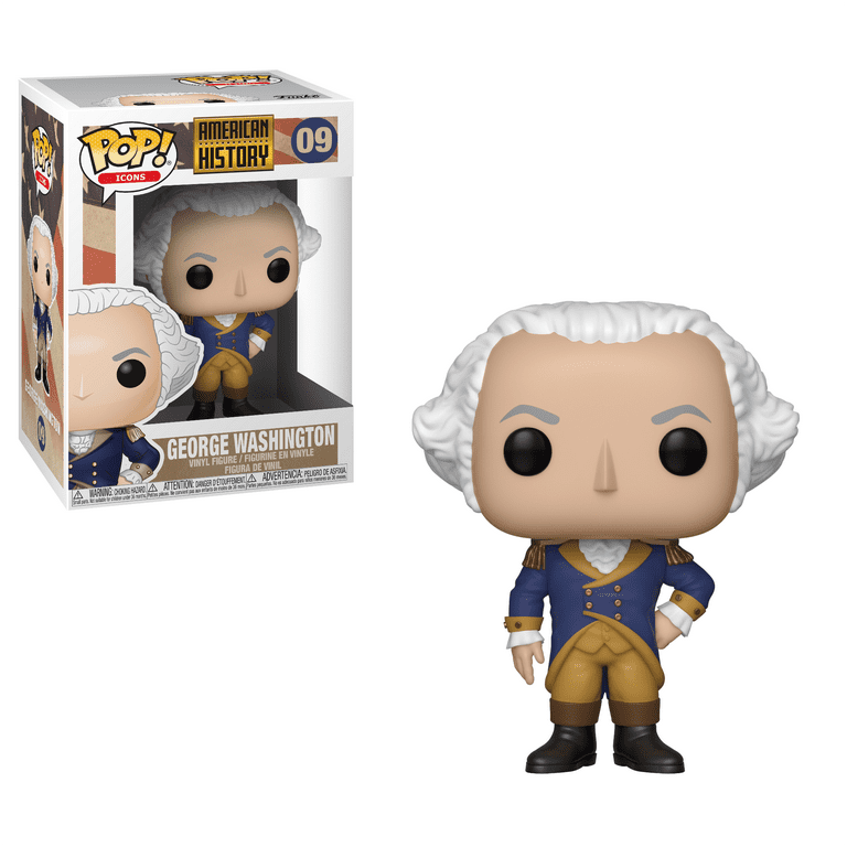 Funko POP Icons History George Washington Vinyl Figure 3.75 Walmart