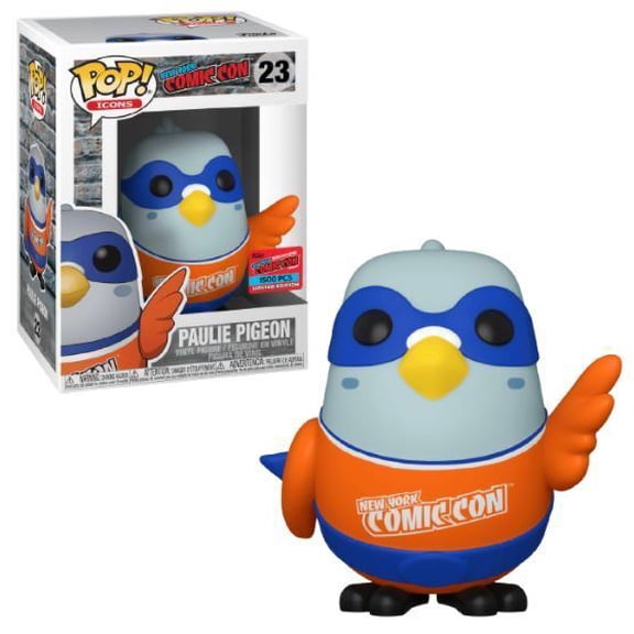 Funko POP! Icons New York Comic Con Paulie Pigeon #23 [Orange] Exclusive