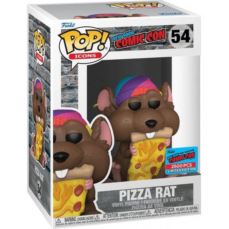 Funko POP! Icons New York Comic Con Pizza Rat #54 LE 2500