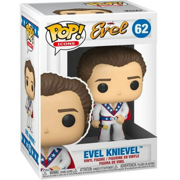 Funko POP! Icons Vinyl Figure - EVIL KNIEVEL #62