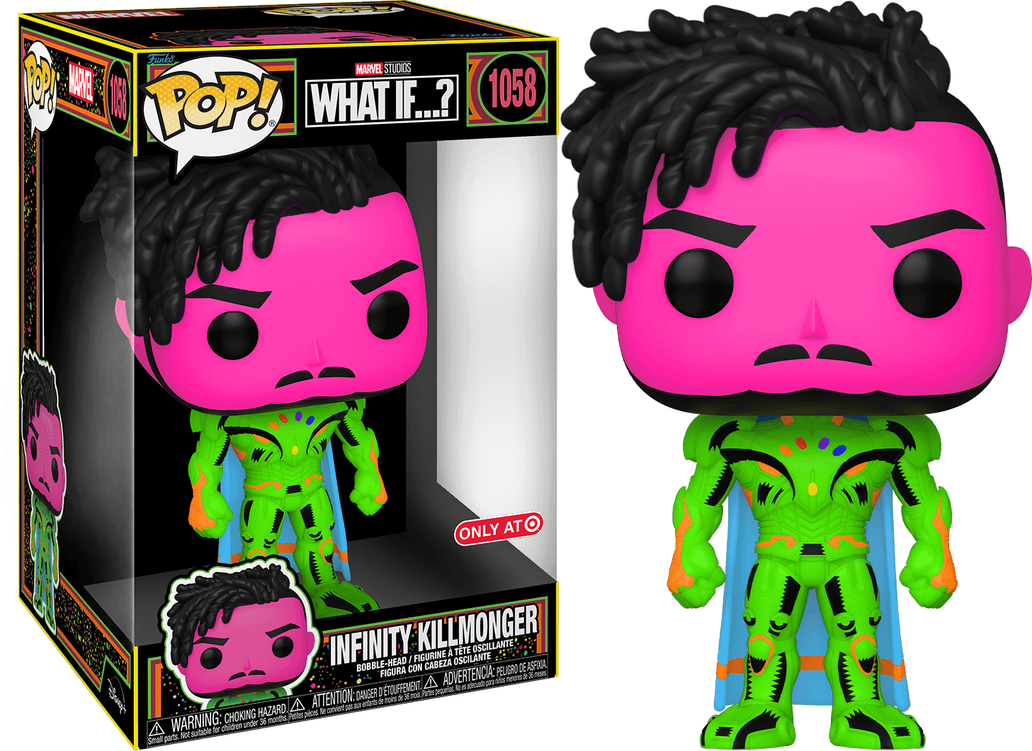 お手頃価格 Killmonger Infinity Marvel: POP! Funko 1058, If What アメコミ