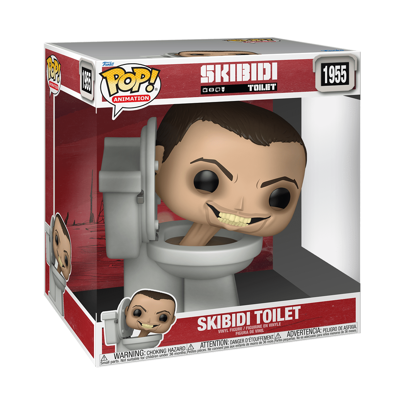 Funko POP! Jumbo Skibidi Toilet Vinyl Figure
