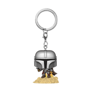 FUNKO POP! KEYCHAIN: Star Wars - The Mandalorian - Mando with Blaster, Funko, Gifts