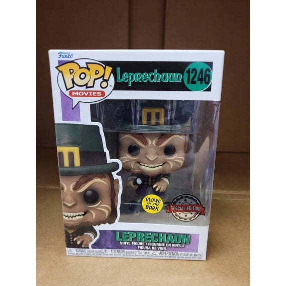 Funko POP! Leprechaun #1246 Glow In The Dark FYE Exclusive SPECIAL EDITION