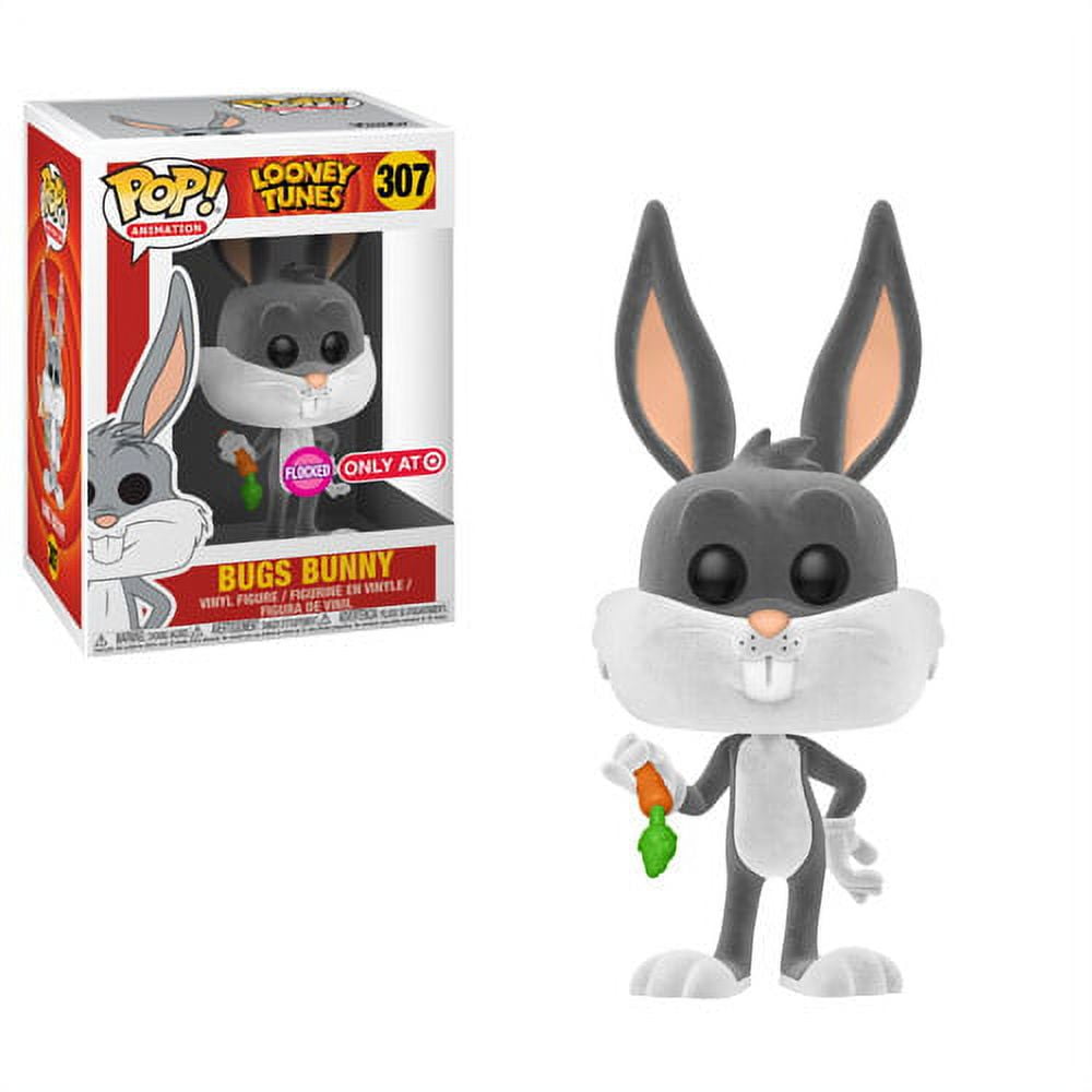 Funko POP! Looney Tunes - Bugs Bunny (Flocked) Vinyl Figure #307