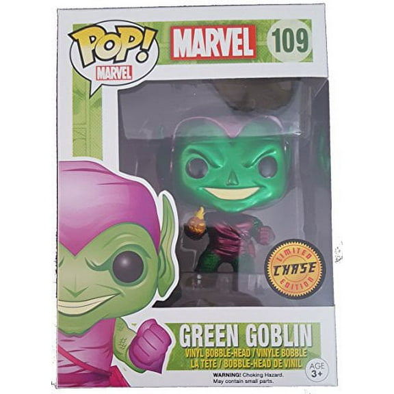 Funko POP! Marvel 109 Green Goblin Metallic Chase edition