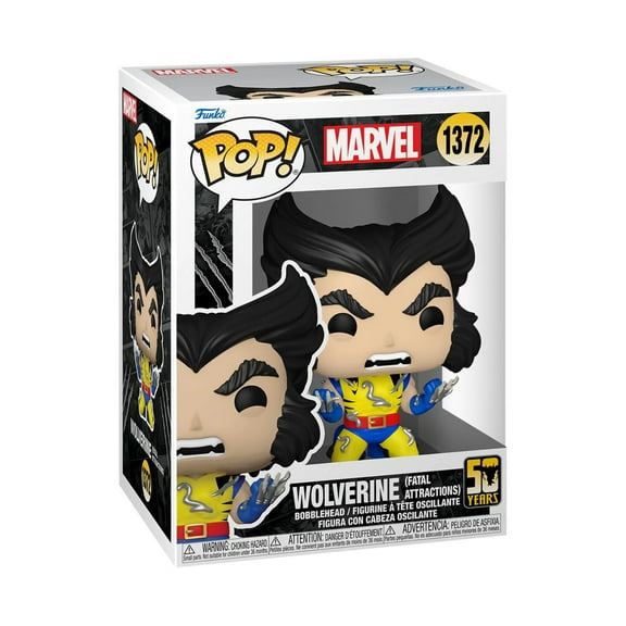 Funko POP! Marvel 50 Years Wolverine (Fatal Attractions) 3.75" Vinyl Figure (#1372)