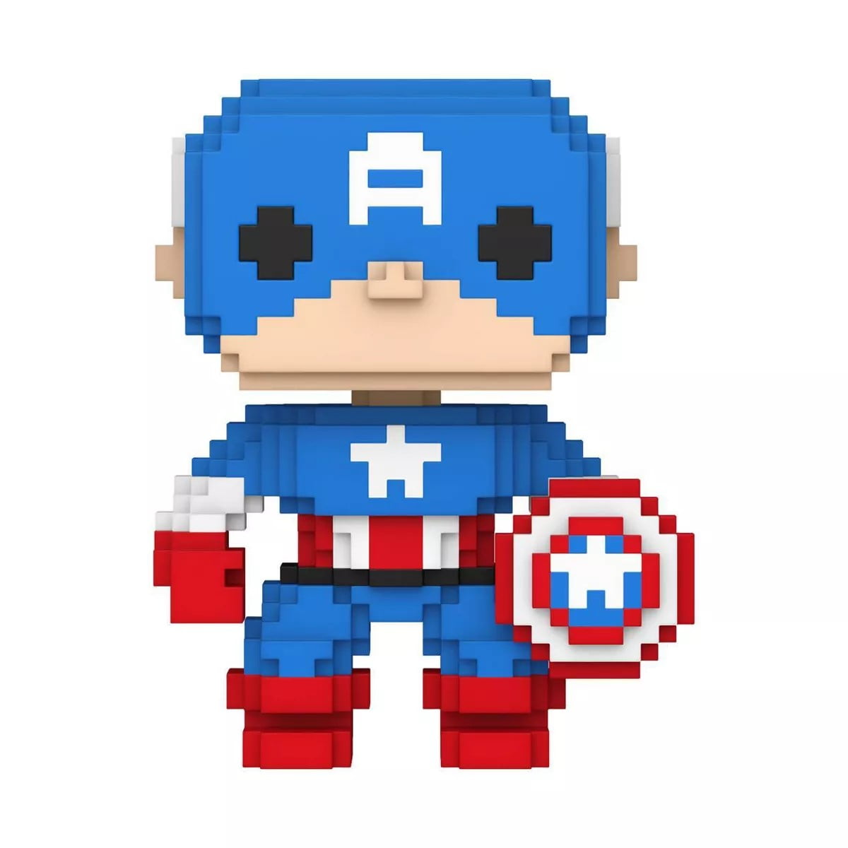 Funko POP! Marvel: 8-Bit Captain America Figure - Walmart.com