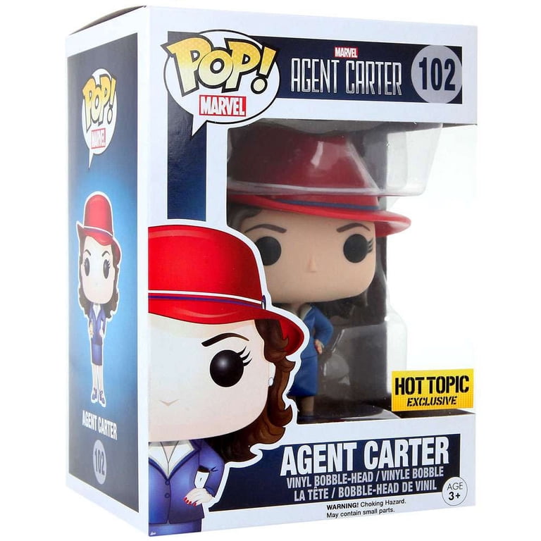 Funko POP! Marvel Agent Carter Vinyl Bobble Head [Trans-Gold Orb
