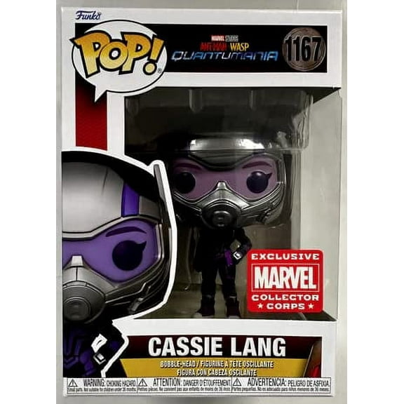 Funko POP! Marvel Ant-Man & The Wasp Quantumania Cassie Lang #1167 Collector Corps Exclusive