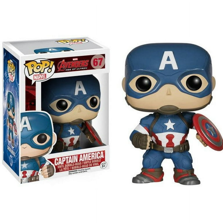 Funko POP Marvel Avengers 2: Captain America #67 - Walmart.com
