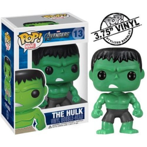 Funko POP! Marvel Avengers 3.75" Pants The Hulk Bobble Figure - Walmart.com