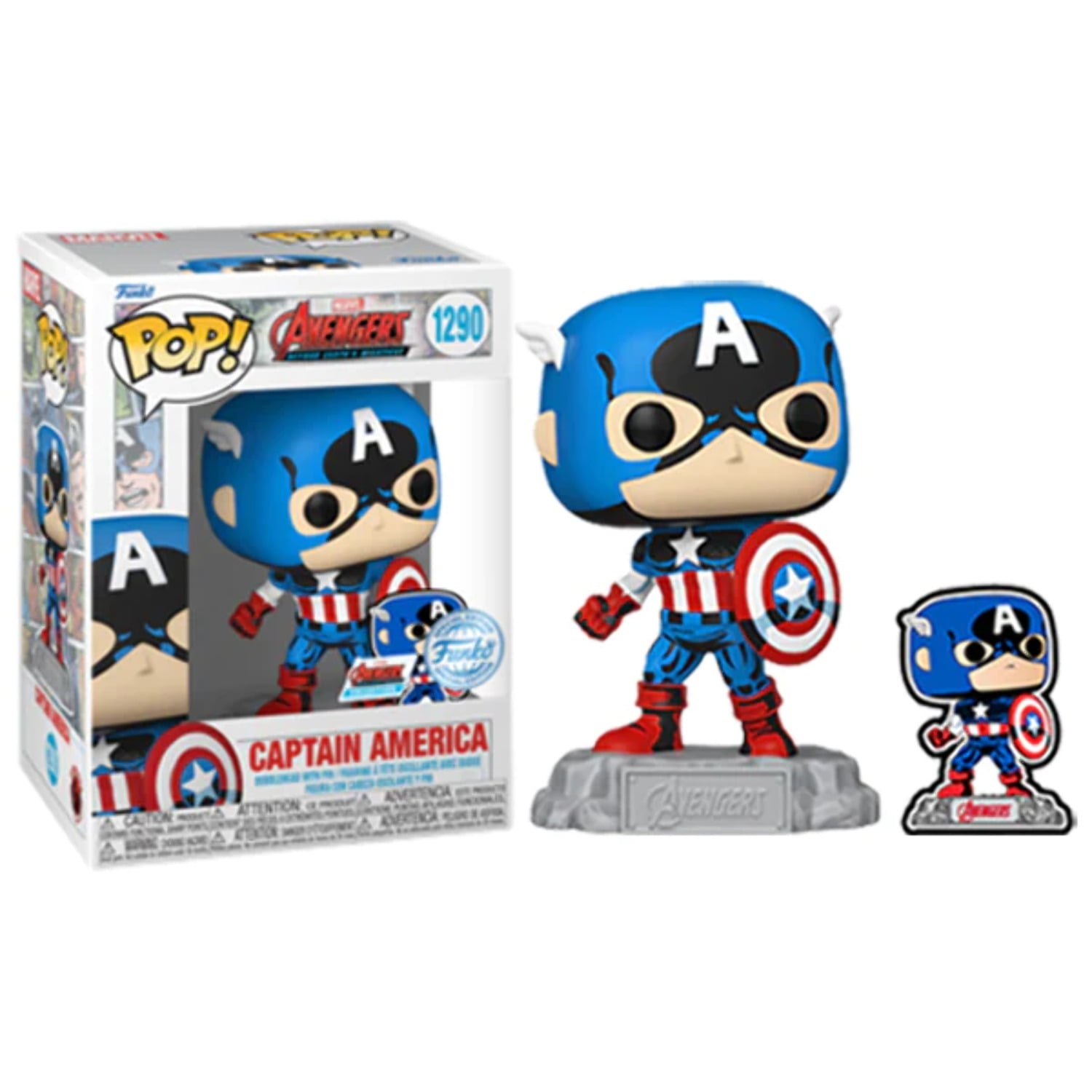 Funko POP Marvel Avengers Beyond Earth's Mightiest #1290 Captain