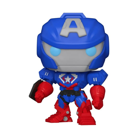 Funko POP! Marvel: Avengers Mech Strike -  Captain America