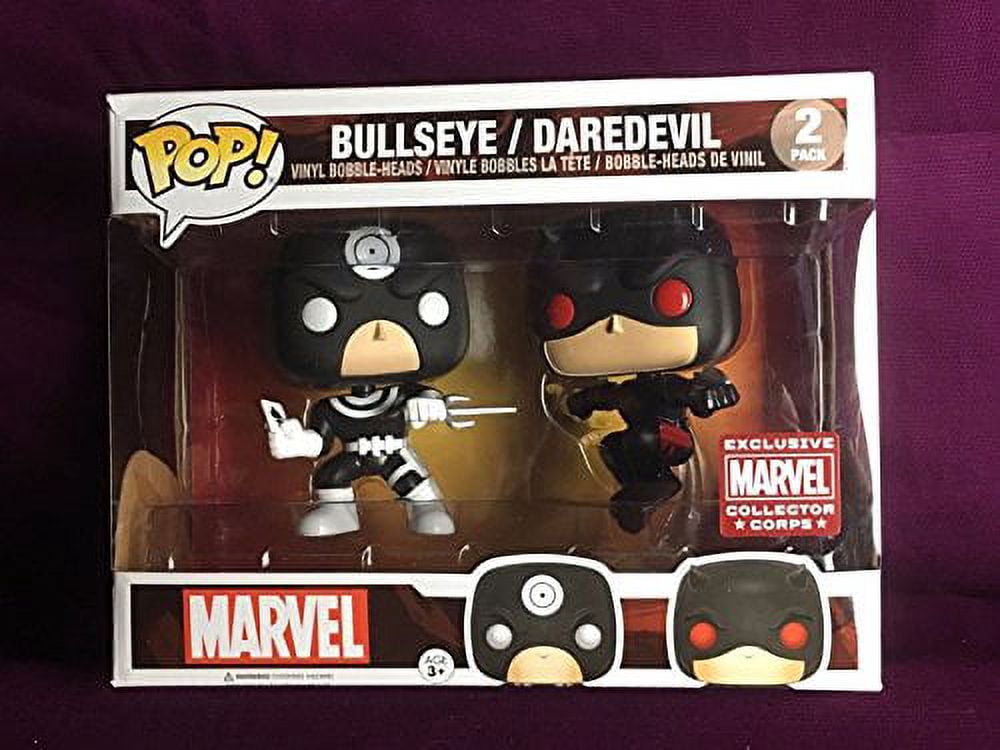 Funko POP! Marvel Bullseye & Daredevil Exclusive Vinyl Bobble Head