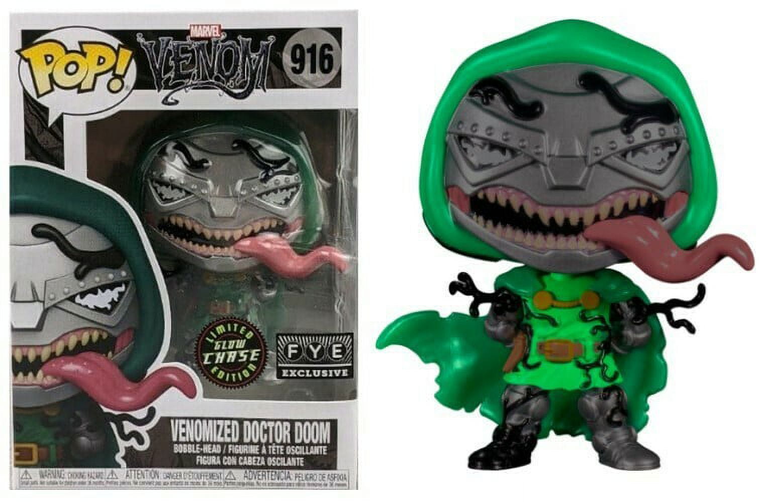 FUNKO - FUNKO POP! マーベル　ヴェノム　蓄光Chase限定版 Amazon.com: Funko Pop! 749 Marvel Winged Venom GITD Glow in