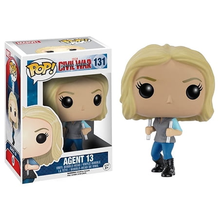 Funko POP Marvel: Captain America 3: Civil War Vinyl Figure - Agent 13 Vinyl Figure