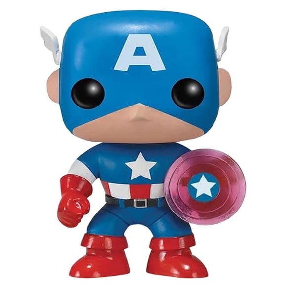 Translucent Marvel Captain America Head