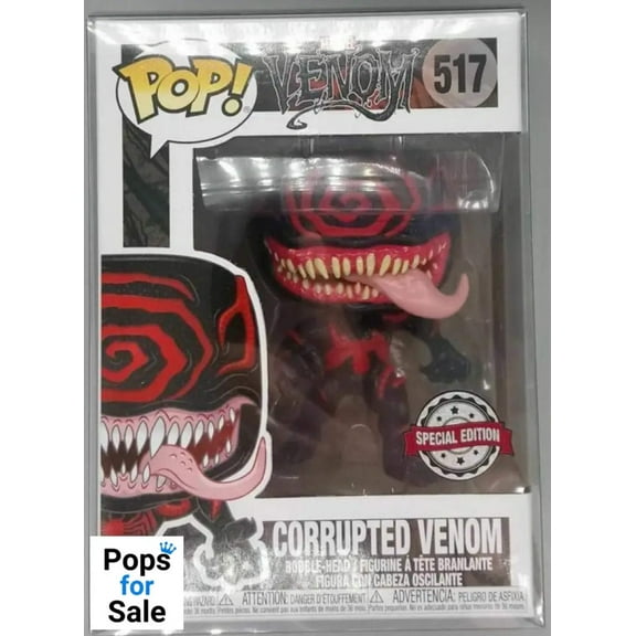 Funko Marvel Venom Corrupted Venom 517 LA Comic Con Exclusive Vinyl Figure