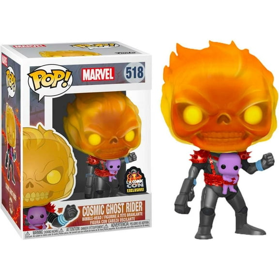 Funko POP Marvel Cosmic Ghost Rider 518 Bobble-Head Vinyl Figure
