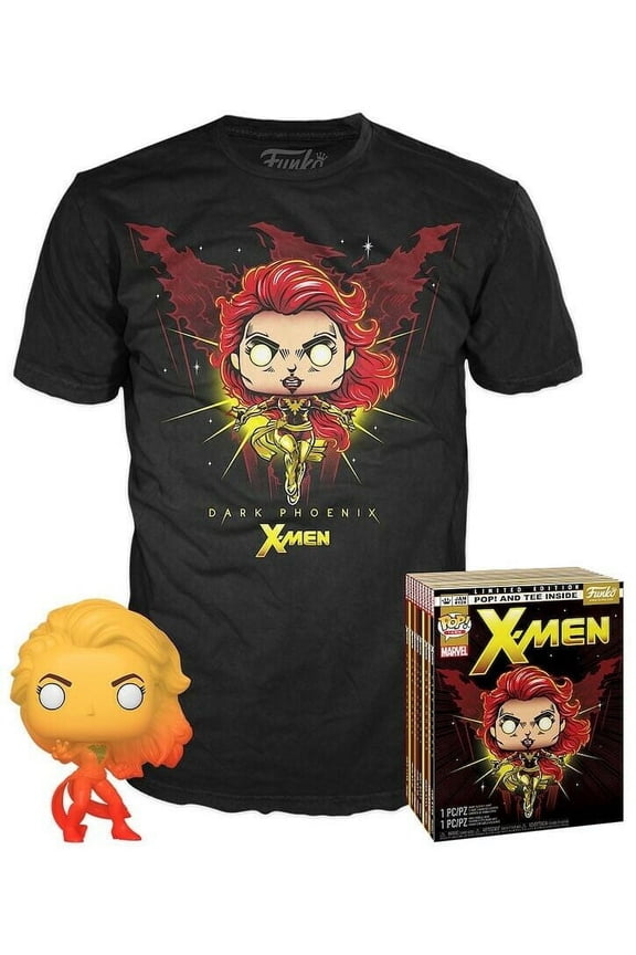 POP! Marvel Dark Phoenix Vinyl Figure & T-Shirt (X-Large)