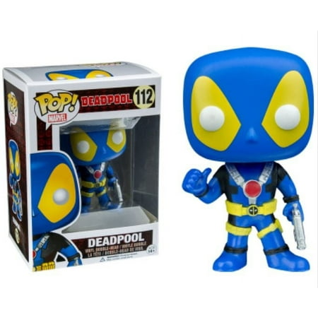 Funko POP! Marvel Deadpool Blue X-Men Colors, #112, FYE Exclusive
