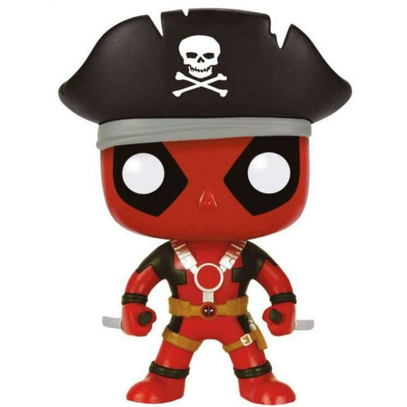Funko POP! Marvel Deadpool Vinyl Bobble Head (Pirate, No Packaging)