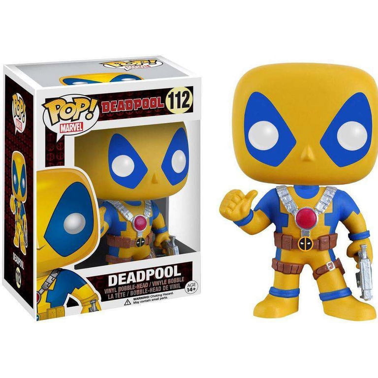 Funko POP! Marvel Deadpool Vinyl Bobble Head (Yellow & Blue