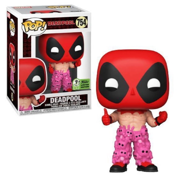 Funko POP! Marvel Deadpool [With Teddy Pants] #754 ECCC 2021 Limited Edition Exclusive