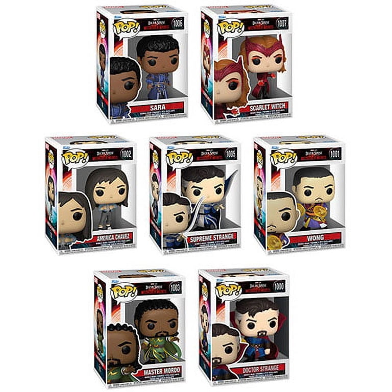 Funko POP! Marvel Doctor Strange in the Multiverse of Madness Funko pop WONG & DOCTOR STRANGE フィギュアセット