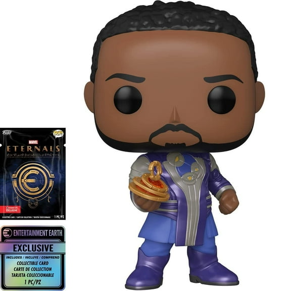 Funko POP! : Marvel Eternals #736 - Phastos With Collectible Card + Protector