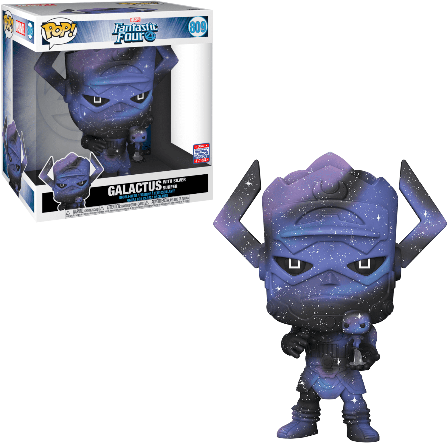 Funko POP! Marvel Fantastic Four 10 Inch Galactus with Funko POP! Marvel Fantastic Four 10 Inch Galactus with