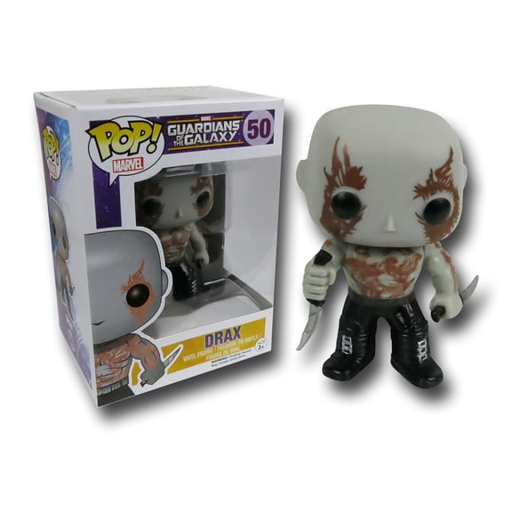 Funko POP Marvel: Guardians of The Galaxy - Drax Vinyl Bobble-Head Figure Multi-Colored