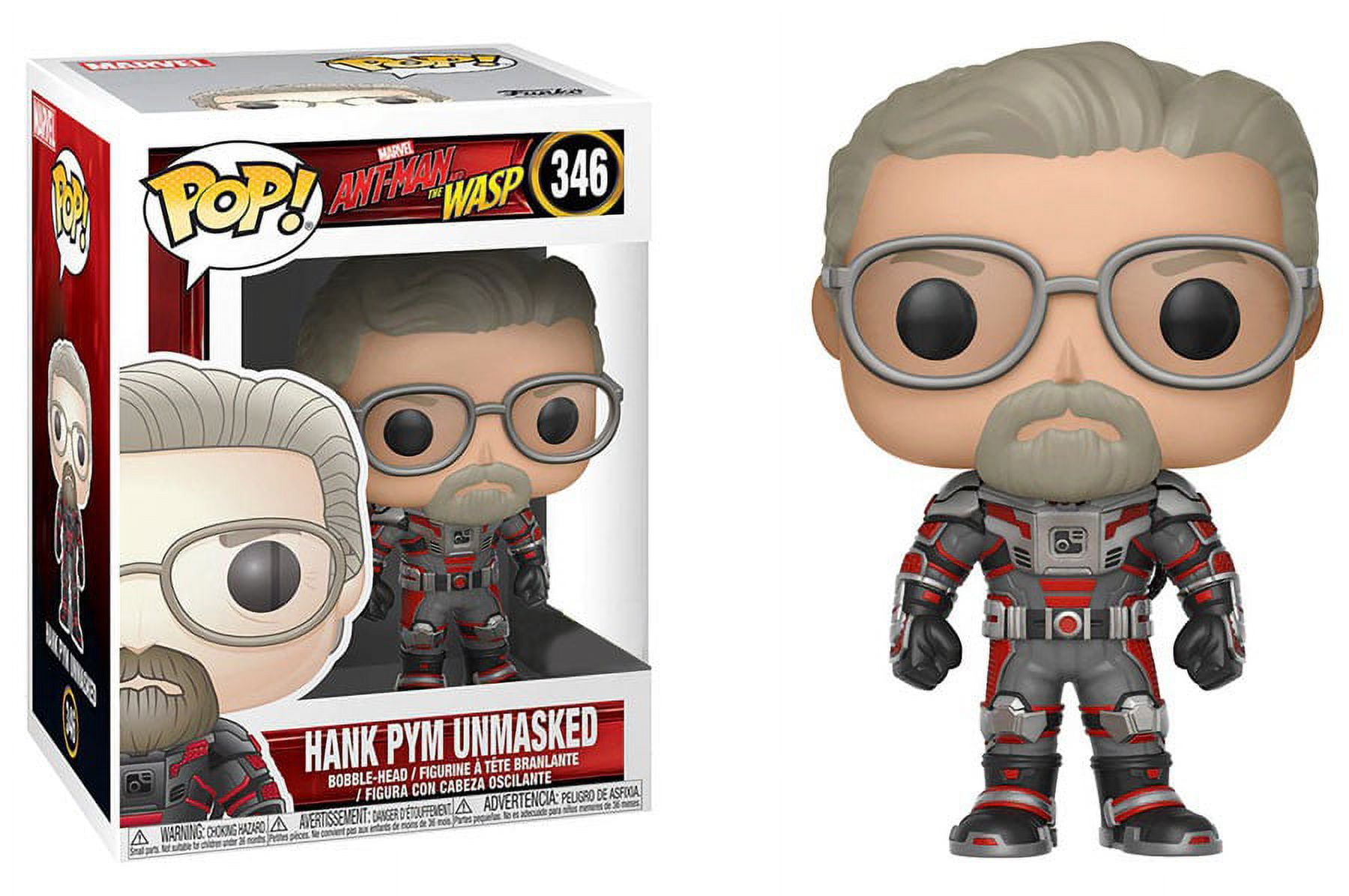 FunkoPop!346 HANK PYM UNMASKED 限定版 Funko POP! Marvel Hank Pym Unmasked Vinyl Figure - Walmart.com