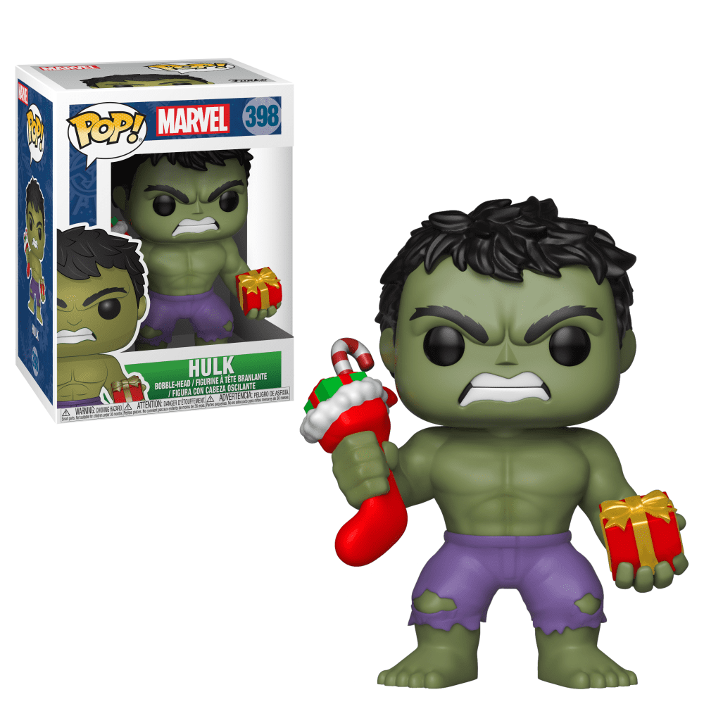 Genoptag ansvar Svømmepøl Funko POP Marvel: Holiday - Hulk w/ Stocking & Plush - Walmart.com