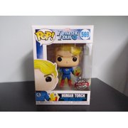 Funko POP! Marvel Human Torch Vinyl Bobble Head (Suited)