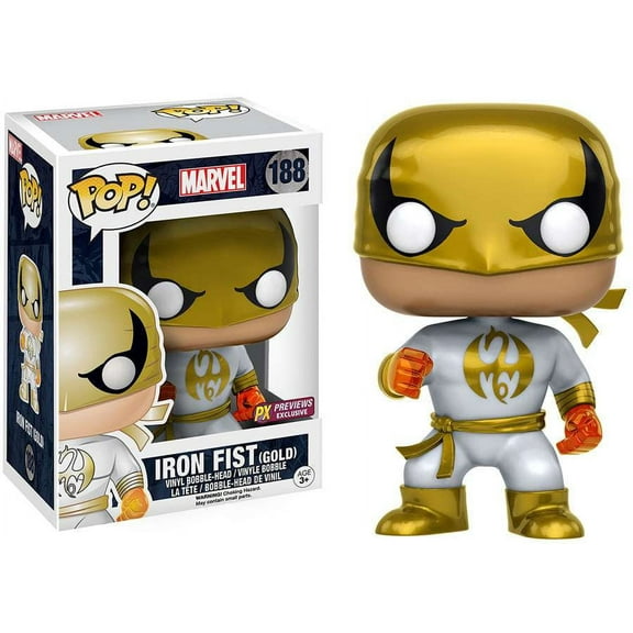 Funko POP! Marvel Iron Fist (Modern) Vinyl Bobble Head (White Costume)