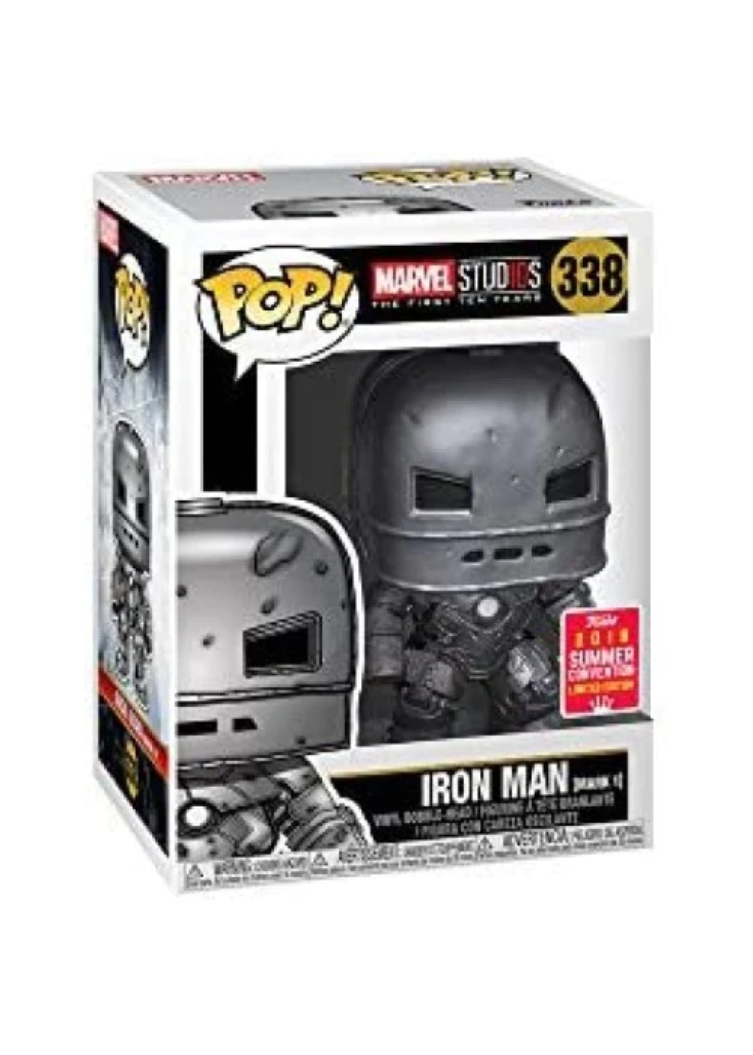 Funko Marvel Studios The First Ten Years POP Marvel Whiplash vs. Iron Man  Exclusive Vinyl Bobble Head 361 Movie Moments, Marvel Studios 10 Box -  ToyWiz