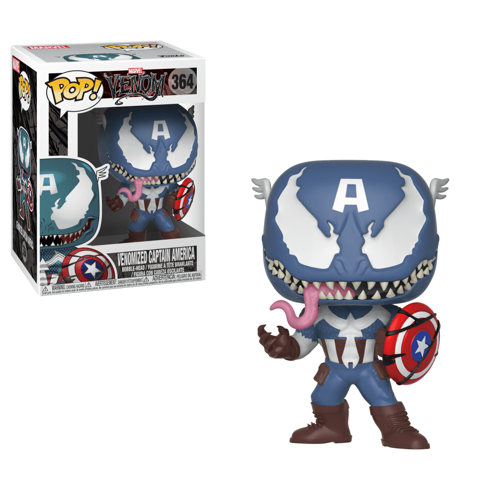 Funko POP Marvel Marvel Venom Venom Captain America