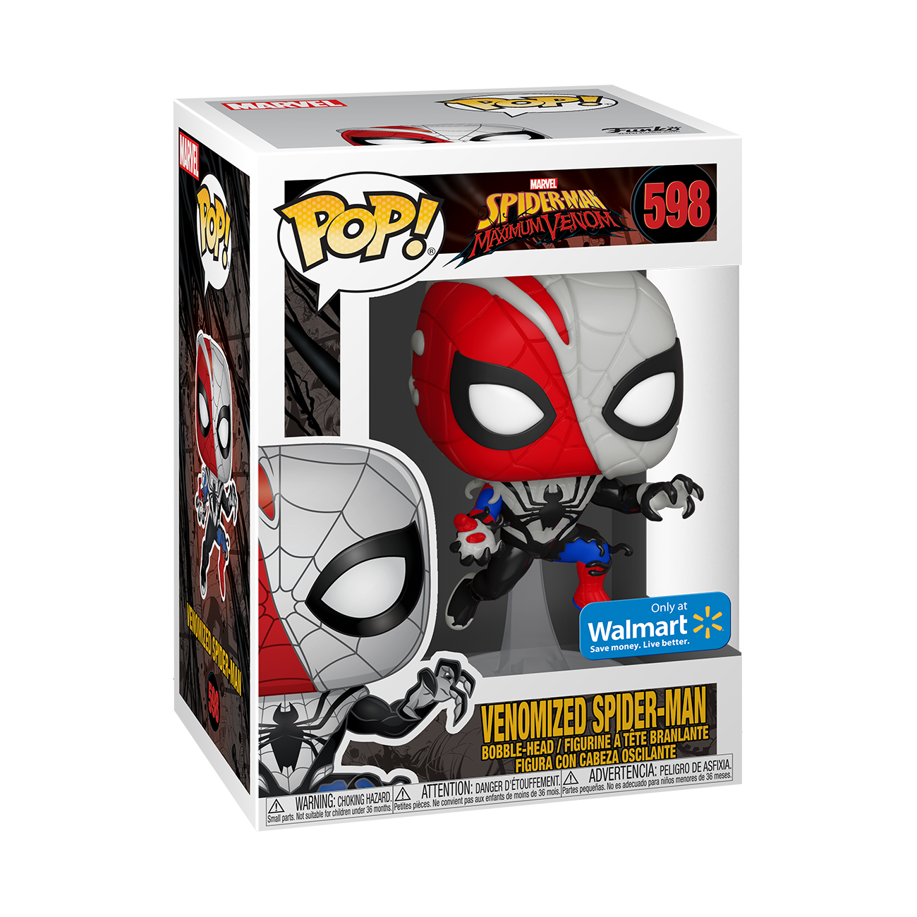 Funko POP! Marvel: Max Venom - Spider-Man - Walmart Exclusive - image 1 of 2