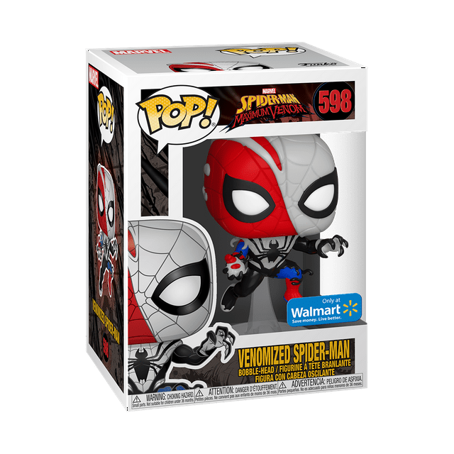 Funko POP! Marvel: Max Venom - Spider-Man - Walmart Exclusive