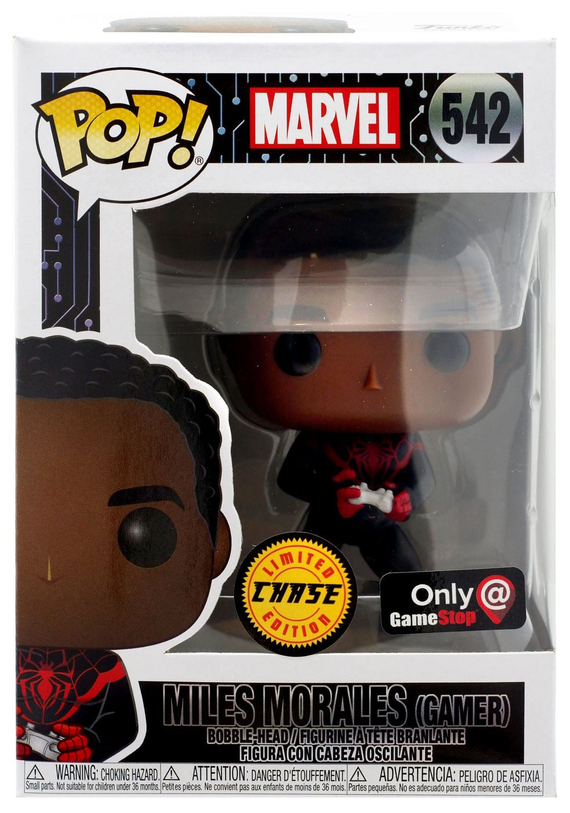 Funko POP! Marvel Miles Morales Vinyl Bobble Head [Gamer, Chase